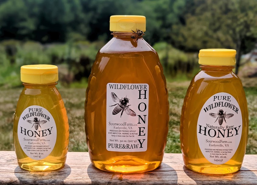 squeeze wildflower honey